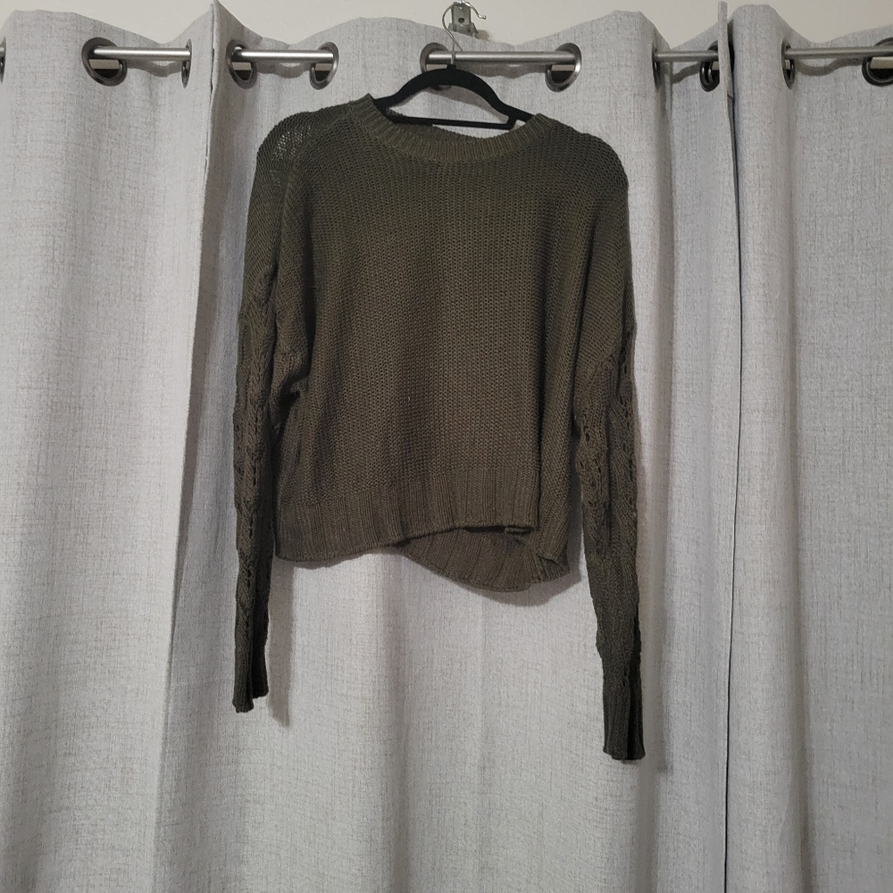Harper Army Green Sweater